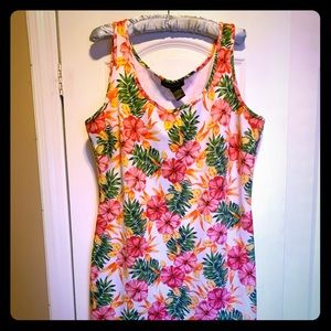 ☀️Flores Summer Stretch Midi Dress!!☀️